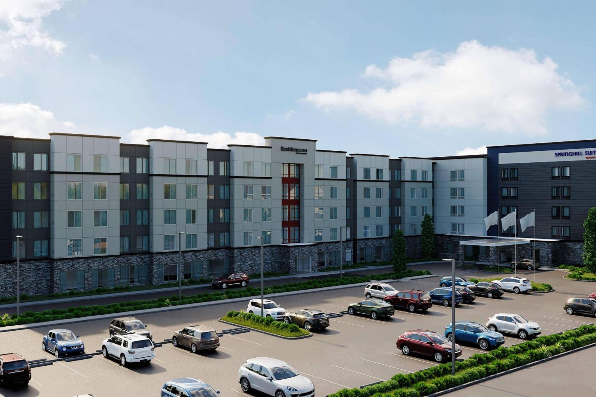 Springhill Suites By Marriott Indianapolis Keystone Exterior foto